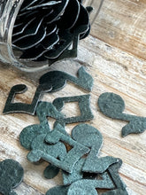 Load image into Gallery viewer, Mini Edible Music Notes for Drink Garnish