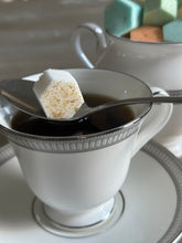 Load image into Gallery viewer, Gold Glittering Shimmering Sugar Shape Hex Drops Sugar Cubes for Coffee Tea Cocktails and More