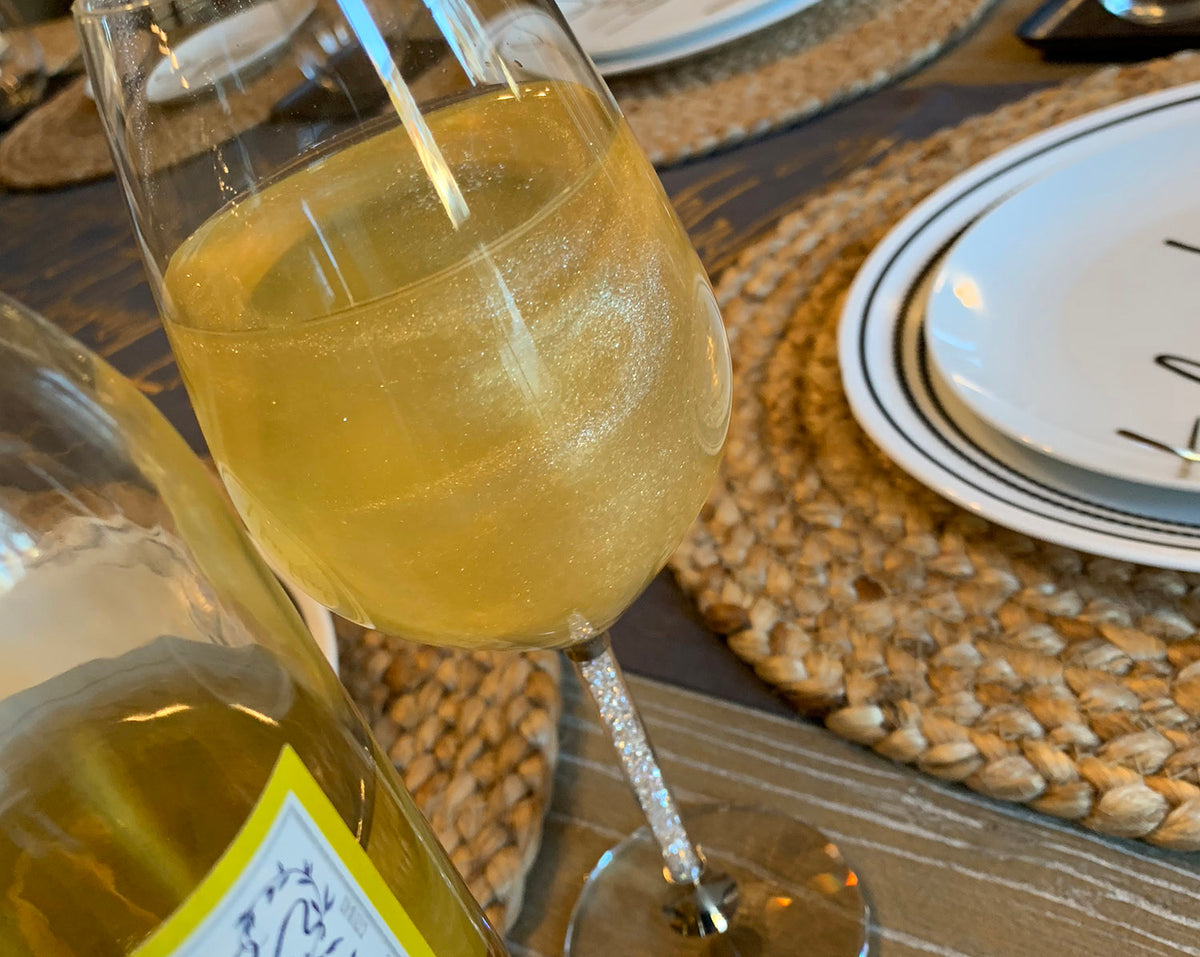 Gold Pearl Shimmer Glitter Dust™ for Wine, Beer, Cocktails & Drinks Signature Drink Lab