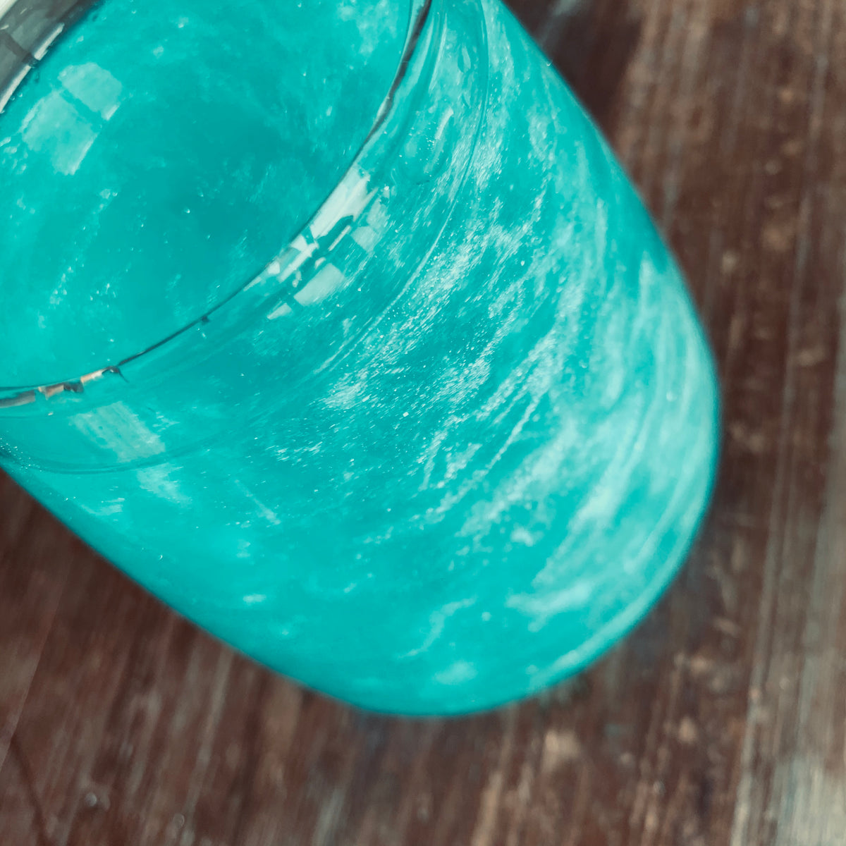 Teal Shimmer Glitter Drink Color Dust Wine Beer Coffee Cocktail Signature Drink Lab