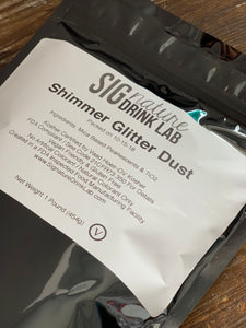 Shimmer Glitter™ Dust for Drinks for Cocktails Beer Wine Soda & More