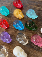Load image into Gallery viewer, Handcrafted Hard Candy Sugar-Free Sugar Skulls for Drinks