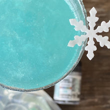Load image into Gallery viewer, Large 1" Edible Wafer Snowflakes Infused with Edible Glitter