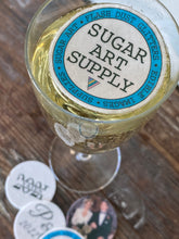 Load image into Gallery viewer, Edible Drink Cocktail Topper Images Logos & Photos on Thick Wafer Paper for Cocktails Martinis & More