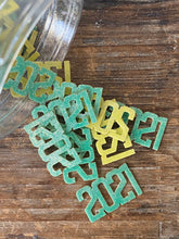 Load image into Gallery viewer, Year 2021 Number Graduation Anniversary New Year Edible Sprinkles