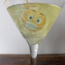 Load image into Gallery viewer, Edible Hard Candy Sugar Art Drops Quarantine Face Mask Emoji