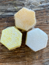 Load image into Gallery viewer, Hocus Pocus Shimmering Sugar Shape Hex Drops Sugar Cubes for Coffee Tea Cocktails Witch’s Brew and More
