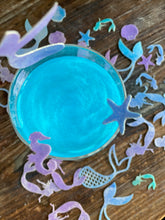 Load image into Gallery viewer, Mermaid Edible Rim Sprinkle Details