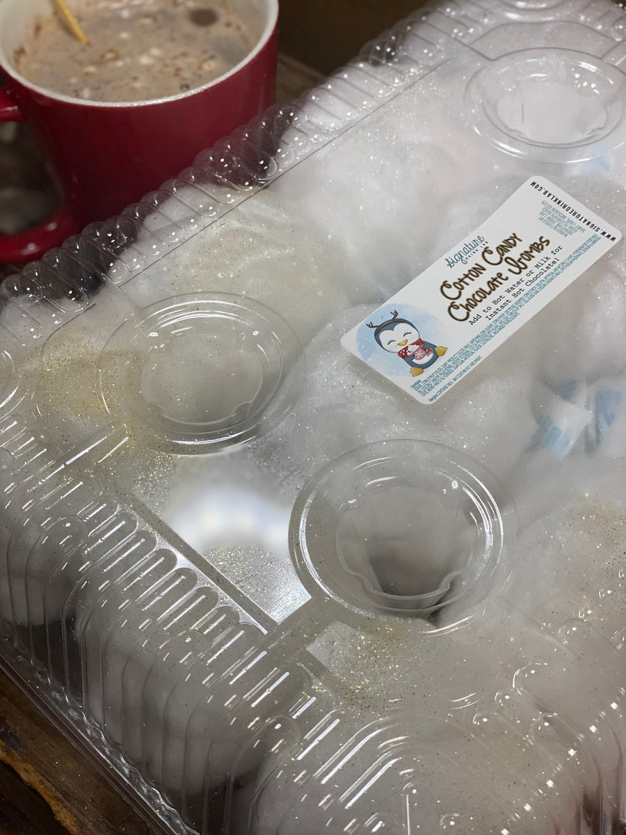Cotton Candy Hot Chocolate Drink Bombs Signature Drink Lab