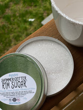 Load image into Gallery viewer, Shimmer Glitter Rim Salt & Sugar