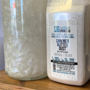 Shimmer Glitter™ Dust for Drinks for Cocktails Beer Wine Soda & More