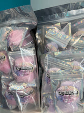 Load image into Gallery viewer, Color Reveal Cotton Candy Glitter Bombs™ for Cocktails &amp; Mocktails