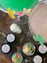 Load image into Gallery viewer, Fiesta Shapes Cactus Margarita Sombrero Lime Sun Edible Rim Sprinkles