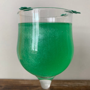 Green Shimmer Glitter Color Series Drinks for Cocktails Beer Wine Soda & More