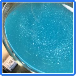 Blue Shimmer Glitter Color Series Drinks for Cocktails Beer Wine Soda & More